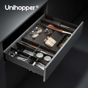 Unihopper Nhôm Đồ Dùng Chủ Có Thể Điều Chỉnh Dao Kéo Khay Tủ Bếp Ngăn Kéo Ngăn Tổ Chức - Product Image 4