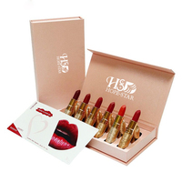 Boîte de rangement professionnelle en papier, coffret cadeau personnalisé, boîte de rangement cosmétique, brillant à lèvres, emballage de maquillage
