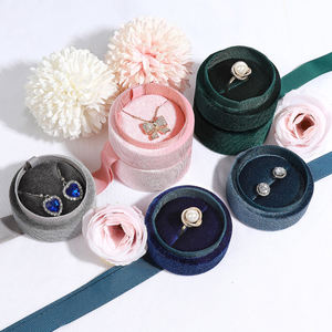 Caja <span class=keywords><strong>de</strong></span> Regalo <span class=keywords><strong>de</strong></span> <span class=keywords><strong>Pana</strong></span>, Caja <span class=keywords><strong>de</strong></span> Almacenamiento con Forma <span class=keywords><strong>de</strong></span> Tambor, Estuche <span class=keywords><strong>para</strong></span> Exhibición <span class=keywords><strong>de</strong></span> <span class=keywords><strong>Joyas</strong></span>, Organizador <span class=keywords><strong>de</strong></span> <span class=keywords><strong>Joyas</strong></span> <span class=keywords><strong>para</strong></span> Pendientes, Anillos, Colgantes y Pulseras - Product Image 3