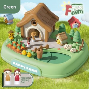 Giáo dục trẻ em từ bất ngờ trang trại tự làm đồ chơi giáo dục trau dồi trí tưởng tượng và khả năng thực hành - Product Image 6