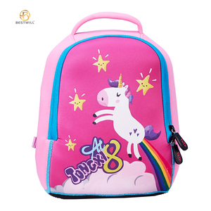 Best'light 2020 nuovo alla moda <span class=keywords><strong>unicorno</strong></span> in Neoprene zaino scuola leggero per bambini borsa per la scuola materna con orso Logo cartone animato - Product Image 6