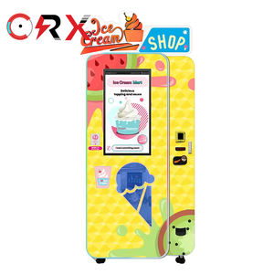 Usine personnalisée 24 heures écran tactile self-service entièrement automatique distributeur automatique intelligent distributeur automatique de crème glacée molle - Product Image 6