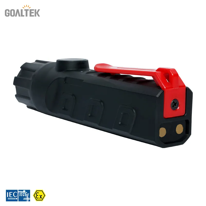GoaltekExMP31N本質的に安全な充電式LED懐中電灯デュアル電源