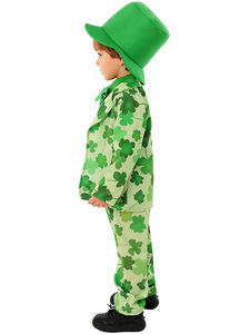 Traje <span class=keywords><strong>de</strong></span> desfile <span class=keywords><strong>de</strong></span> Carnaval Irish <span class=keywords><strong>St</strong></span> <span class=keywords><strong>Patrick</strong></span>'s Lucky Leprechaun Fancy Suit <span class=keywords><strong>St</strong></span> <span class=keywords><strong>Patrick</strong></span>'s Day <span class=keywords><strong>Disfraz</strong></span> para niño - Product Image 3