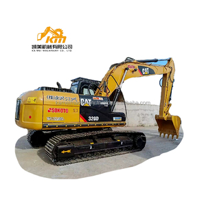Excavadora Caterpillar 320D, excavadora de Construcción media japonesa original, maquinaria CAT320D2, excavadora usada, 20T Caterpillar, barata - Product Image 1