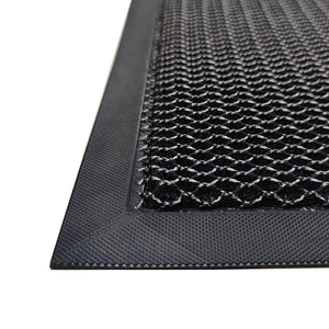 Chào mừng bạn Giày scraper ngoài trời lối vào tấm thảm chùi chân có thể giặt <span class=keywords><strong>PVC</strong></span> Nylon sàn <span class=keywords><strong>Mat</strong></span> cho lối vào cửa <span class=keywords><strong>Polyester</strong></span> sử dụng cho cắm trại tập thể dục - Product Image 4