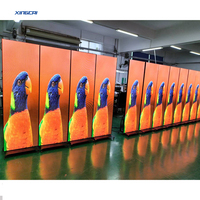 Pieghevole P1.86 P2 P2 P2.5 parete interna Video schermo a LED Display pieghevole LED Poster Display pieghevole banner LED Video Wall Board