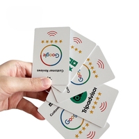 Ins Facebook TIKTOK Social Media NFC Visitenkarte RFID Tap-Karte NFC Google Bewertungskarte