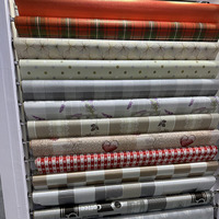 Nappe en PVC imprimée personnalisée de haute qualité Nappe ronde en plastique imprimée en PVC