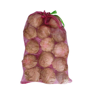 High quality Polypropylene PP woven sack onion potato firewood <b>vegetable</b> fruit garlic mesh net <b>bag</b> wholesale - Product Image 3