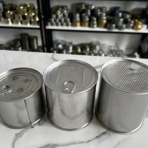 Boîtes en fer blanc Jinko de qualité alimentaire 100ml/180ml/240ml avec rapport de test FDA, fermeture à anneau, finition brillante et logo personnalisé - Product Image 3