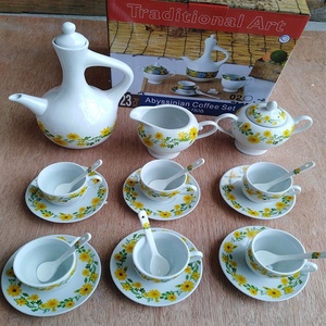 Juego de Café <span class=keywords><strong>Abeba</strong></span> Design con Jebena para Habesha, 23 Piezas - Product Image 5
