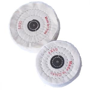 2 Zoll - 8 Zoll Weißes Baumwoll-Polierscheiben-Set Preis - Product Image 4
