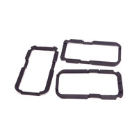 OEM ODM Personnalisé NR NBR EPDM FKM FVMQ Pièces d'étanchéité en caoutchouc Joint d'étanchéité en caoutchouc de silicone Anneau à œillet