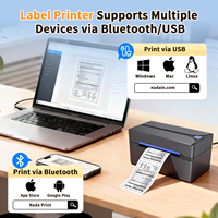 Imprimante d'étiquettes d'expédition 4x6, imprimante thermique d'étiquettes de codes-barres USB pour Shopify, Etsy, A.mazon, entrepôt, petite entreprise