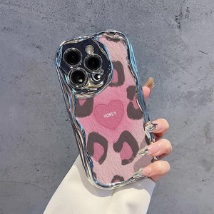 Coque de <span class=keywords><strong>t</strong></span>éléphone électroplaquée rose à imprimé léopard pour iPhone 15 Pro <span class=keywords><strong>Max</strong></span> 16, accessoires de <span class=keywords><strong>t</strong></span>éléphone personnalisés pour coque iPhone 17 Pro <span class=keywords><strong>Max</strong></span> - Product Image 2