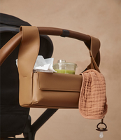 NOUVEAU Sac à langer pour maman, grande capacité, deux en un, polyester, suspendu à la poussette, isolé, imperméable, pour bébé