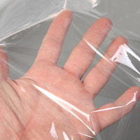 Prix raisonnables Film d'enroulement extensible durable Film étirable en PVC Film d'emballage souple transparent en PE auto-adhésif Film étirable