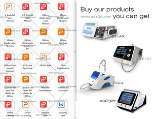 Medische Vezel Laser 980nm + 1470nm Lipolyse Gezicht Huid Lifting Lichaam Vormgeven Vetverwijdering Plastic Lasermachine - Product Image 5