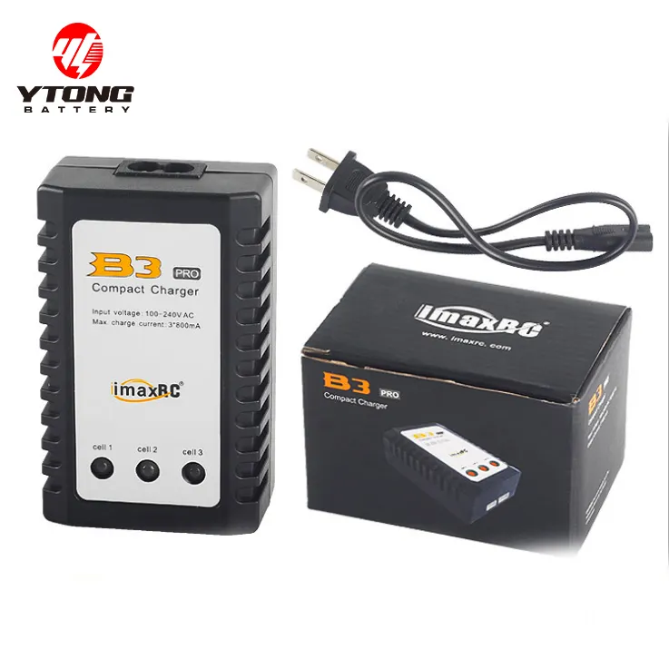 IMAX RC B3 20W Pro Compact Balance fast Charger for 7.4V 11.1V Lithium LiPo Battery