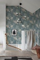 Papier peint non tissé imperméable Nuowa haut de gamme à motif animalier moderne, facile à poser soi-même pour appartement