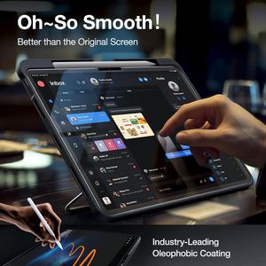 ฟิล์มกันรอยหน้าจอ OEM ความคมชัดสูงสำหรับ iPad Pro Air 2026 กระจกนิรภัยป้องกันรอยนิ้วมือ กันแตก กันฝุ่น - Product Image 2
