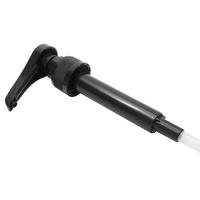 Pompe pour distributeur de Sauce, plastique noir de 28mm, 7 pièces