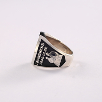 Bague en cuivre au design vintage avec zircon, style minimaliste, finition mate, bague de champion pour homme, accessoire exclusif