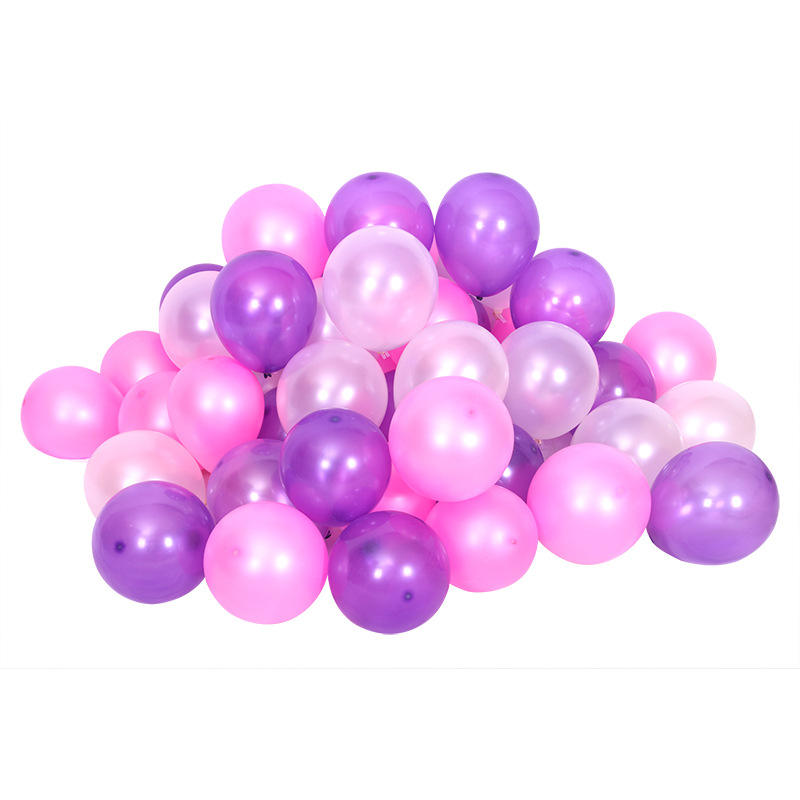 Cheap China Colorful 1.5g 100pcs Thick Balloons for Wedding Birthday Party Decoration 10inch Round Globos Latex Pearl Balloon