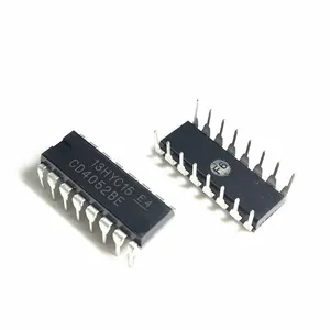 Novo Original Cd4052 Cd4052be Direto Plug-in Dip16 Multiplexer Signal Separador