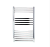 Porte-serviettes et étagère de salle de bain en acier inoxydable chauffant, design moderne, double couche, pour hôtel et appartement