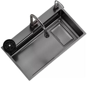 Fregadero de Cocina de Montaje Superior Fácil de Limpiar con Estructura Resistente y Excelente Aislamiento Acústico para Uso Diario - Product Image 5