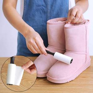 Mini rodillo de <span class=keywords><strong>pelusa</strong></span> portátil Extra pegajoso, <span class=keywords><strong>3m</strong></span>, elimina el polvo, ropa, pelo de mascota - Product Image 5