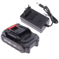 Batterie au lithium universelle 21V 6Ah pour perceuse sans fil, clé à chocs, tronçonneuse avec taux de décharge élevé pour tondeuse à gazon, lave-auto