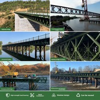 Pannello Traliccio Bailey Bridge 321 a Fila Singola e Strato Singolo con Cordoni Rinforzati