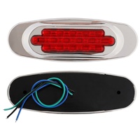 Feu de position latéral 16 LED DH-035 DC12V-24V, neuf, pour voiture, bus, remorque, camion – Accessoire d'éclairage arrière et de dégagement
