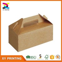 Boîtes à cupcakes personnalisées de haute qualité en gros avec logo, boîtes à gâteaux avec poignée, emballage de gâteaux en papier kraft, emballage de gâteaux blancs personnalisés