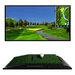 เครื่องจำลองการเล่นกอล์ฟคุณภาพสูงรุ่นใหม่สำหรับเล่นในร่ม ยี่ห้อ Ar Tennis & Golf ยอดนิยม รุ่น Nl-geq001, เครื่องจำลองการเล่นกอล์ฟมือสอง รุ่น Nl-geq001 พร้อมโปรเจคเตอร์ - Product Image 2