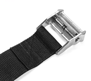 고강도 1 ''25mm 조정 가능한 캠 버클 스트랩 타이 다운 래싱 스트랩 래칫 타이 다운을 위한 내구성 있는 폴리에스터 웨빙 제작 - Product Image 5