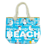 Logo personnalisé toile impression numérique grand souvenir touristique grec santorin grèce sac fourre-tout