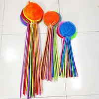 Filets rétractables d'extérieur pour libellules et papillons, en maille de nylon, pour attraper des insectes et des poissons, avec canne télescopique en acier inoxydable, filet de pêche pour enfants