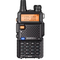 Baofeng M-5R Walkie Talkie Jangkauan Jauh Daya Tinggi Pengisi Daya Tipe-C Salin Frekuensi Nirkabel Komutator Pita Udara Radio Amatir UV-5R K5