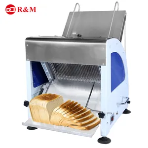 UN nuovo automatico di cottura attrezzature da forno industral sandwich di pane elettrico loaf affettatrice bakers 31pcs 39 lama sottile pane affettatrice