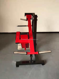 Équipement de gymnastique commercial Heavy Duty Squat Rack Leg Exercise Plate Loaded Pendule Squat Machine Oblique Squat Machine - Product Image 4