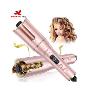 Fer à friser automatique rotatif à température réglable, couleurs variées, prix bas, pour un approvisionnement mixte - Product Image 1