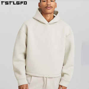 Sweat-shirt à capuche de luxe surdimensionné 100% coton pour hommes pour l'hiver - Product Image 4