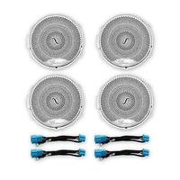 LED pour Benz C/GLC Coupe W205 X253 C43 C63 C200 C180 3D Tweeter Speaker Ambient Light Car Decorative MB Nozzle Accessories
