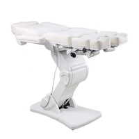 Fauteuil d'examen médical, lit de soins des pieds, équipement de podologie réglable, fauteuil de podologie électrique