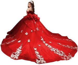 Vestidos de Quinceañera Strapless Color Rosa <span class=keywords><strong>para</strong></span> Fiesta de 15 Años Graduación Noche y <span class=keywords><strong>Boda</strong></span> - Product Image 4