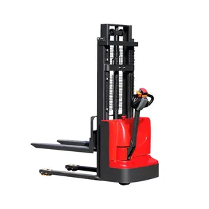 Top Selling 1.5 T Full Electric Pallet Stacker Lift Height Forklift Electric Stacker Price